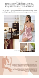 Detailed view of pink satin slip dress with premium silky texture and luxurious finish