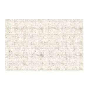 Modern cream colored waterproof area rug with minimalist woven texture for living room