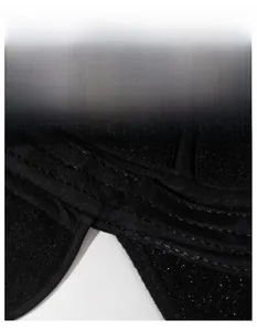 Close-up of the breathable wide sweatband and reinforced stitching inside the winter hat