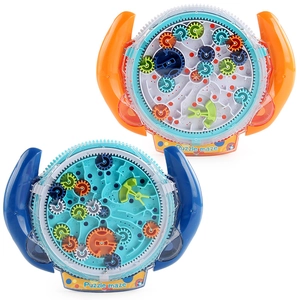 Educational Gear Ball Maze Dish Handheld Puzzle Toy For Children Hand Eye Coordination Training Stress Relief Gift