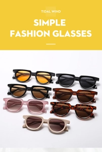 Detail view of stylish sunglasses temples showing model KD97224 and size specifications