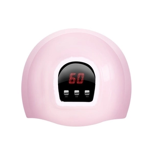 Rosa 54W UV-LED-Nagellampe mit digitalem Timer-Display und Tasten für 30s 60s 90s