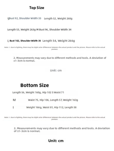 Detailed size chart for cotton linen sleeveless vest and shorts co-ord set for women