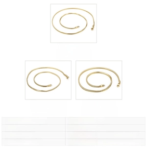 Macro view of stainless steel square snake chain showing width and weight specifications
