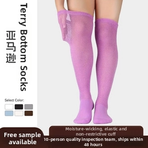 Detail view of cotton sport socks showing the breathable mesh and moisture-wicking fabric