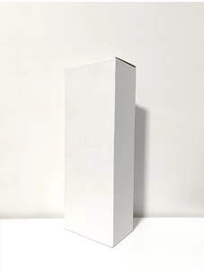 Minimalist white cardboard packaging box for LED Christmas stop sign decoration