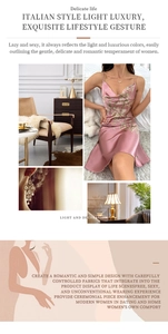 Détail de la robe nuisette en satin rose à fleurs avec col en V et style italien chic