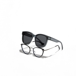 Oversized Square Polarized Sunglasses TR90 Frame UV400 Protection Wear Over Prescription Glasses Street Style Unisex