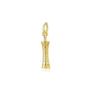 Exquisite 18k gold plated Statue of Liberty charm pendant for DIY bracelets and necklaces