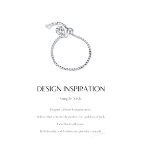 Detail of adjustable S925 silver ring featuring box chain design and zircon heart charm