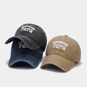 Casquettes de baseball vintage en coton délavé pour hommes et femmes en trois couleurs