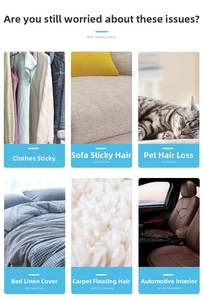 Multi-use lint remover for clothes, sofa, pets, bed, carpet, and car interiors