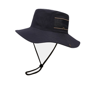 Cappello da sole impermeabile a tesa larga con rete traspirante e cinturino regolabile
