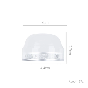 French manicure nail stamper dimensions showing 4cm diameter and 2.7cm height measurements