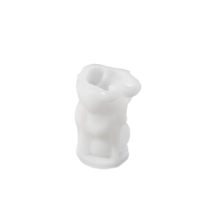3D rabbit silicone candle mold for DIY easter aromatherapy plaster ornaments