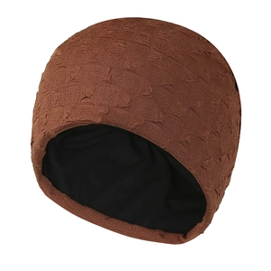 Unisex Warm Knit Beanie Hat Winter Autumn Slouchy Geometric Textured Pullover Cap Windproof Outdoor Fashion Headwear