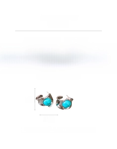 Spécifications de taille pour boucles d'oreilles vintage avec poids et dimensions