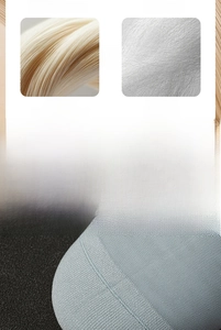 Detail comparison of smooth mulberry silk texture versus cotton showing anti-pilling fabric