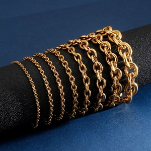Stainless Steel O Chain Bracelet Hip Hop Unisex Gold Steel Tone Punk Jewelry Accessory For Men Women Durable Daily Minimalist