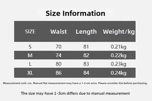 Size guide for high waist irregular midi skirt showing waist and length measurements in cm