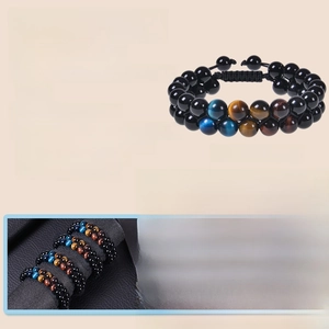 Guida dettagliata alle taglie per bracciale in pietre naturali con occhio di tigre da 8 mm