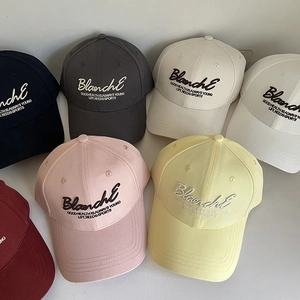 Casquette De Baseball En Coton Avec Lettres Brodées Boucle Métallique Réglable Chapeau De Sport Décontracté Hommes Femmes