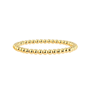 Ethnic Turkish Evil Eye totem gold beaded multi-layer stretch bracelet for women
