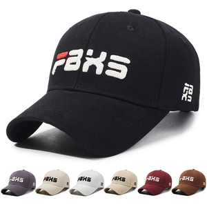 Embroidered Letter Baseball Cap Cotton Twill Adjustable Curved Brim Sun Protection Outdoor Unisex Casual Sport Hat