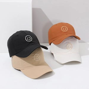 Casquette de Baseball à Séchage Rapide pour Enfants Protection Solaire Mesh Garçons Filles Broderie Réglable