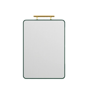 Premium ebony wood cutting board with textured white surface and gold metal handle