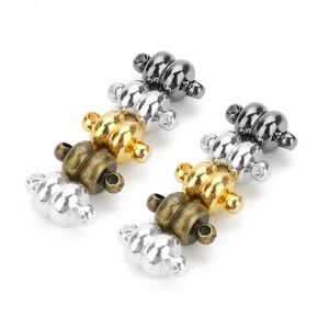 Magnetverschlüsse für DIY-Schmuck in Silber, Gold, Bronze und Gunmetal-Finish