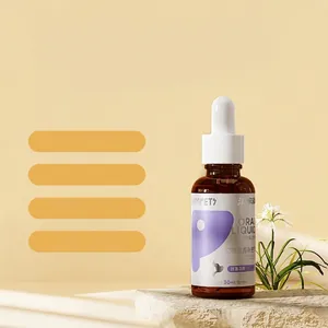 Solution de 30ml pour taches de larmes chez chiens et chats en flacon compte-gouttes