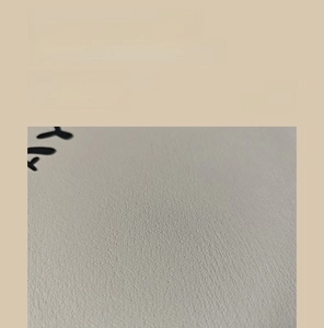Detailed macro texture of absorbent leather mat surface for coffee machines and countertops