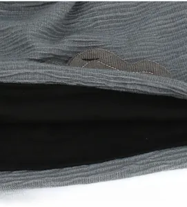 Detailed close-up showing the premium knitted texture and soft skin-friendly inner lining