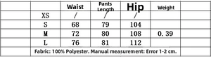Tableau des tailles détaillé pour jupe longue avec mesures de taille et hanches