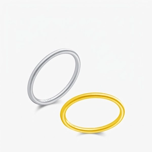 Minimalist Sandblasted Matte Ring 999 Sterling Silver Simple Stacking Band Everyday Commuter Jewelry Women