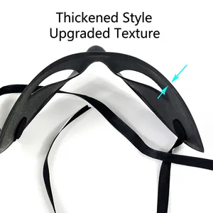 Thickened matte black masquerade mask for men with premium silk ties for party events