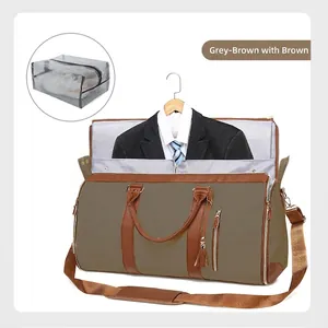 Umwandelbare Kleidertasche Reisetasche Für Anzugaufbewahrung Multifunktionale Wasserdichte Gepäck Handtasche Geschäftsreise Übernachtungstasche Unisex