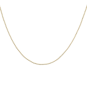 Elegante goldene Kugelkette für Damen mit minimalistischem Design aus Edelstahl