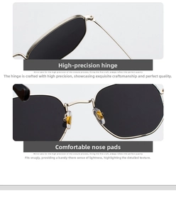 Primer plano de bisagras de metal de precisión y almohadillas de silicona para gafas