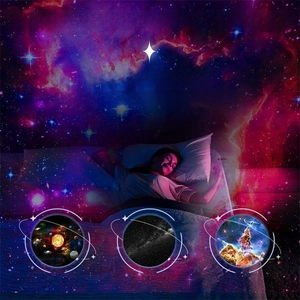 Sternenhimmel Projektor für Schlafzimmer mit realistischer Galaxie und Sonnensystem