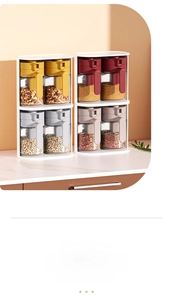 Detail of the high top edge on the seasoning rack for non-slip and secure storage