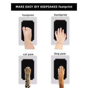 Kit impronte senza inchiostro per mani e piedi di neonati e zampe di animali