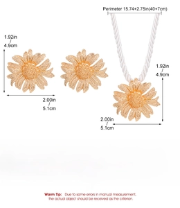 Detailed dimensions of alloy starfish shell earrings with height and width measurements