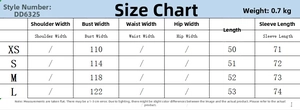 Guide des tailles détaillé pour ensemble sweat et pantalon avec mesures de buste et longueur