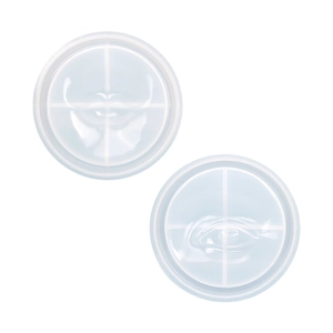 Set stampi in silicone per vassoio incenso DIY con motivi occhi e labbra