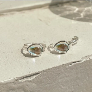 Teardrop Iridescent Crystal Drop Huggie Hoop Earrings With 925 Sterling Silver Minimalist Korean Style Jewelry For Women