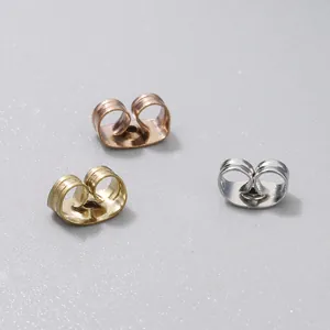 Fermoirs De Boucles D'oreilles Papillon En Acier Inoxydable 304 Bouchons Écrou Sécurisés Remplacement Pour Création Bijoux