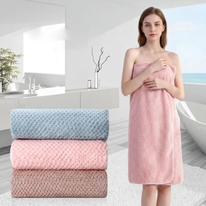 Grande Serviette De Bain Gaufre Microfibre Absorbante Séchage Rapide Douce Pour Spa Gym Natation Sport Femme Adulte