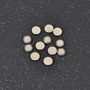 Pack of 12 silver button cell batteries for business watches with metal finish